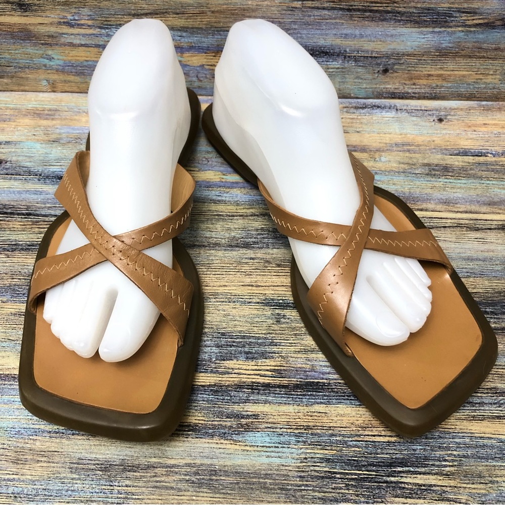 BCBGMaxazria Womens Sandals Brown Size 10B